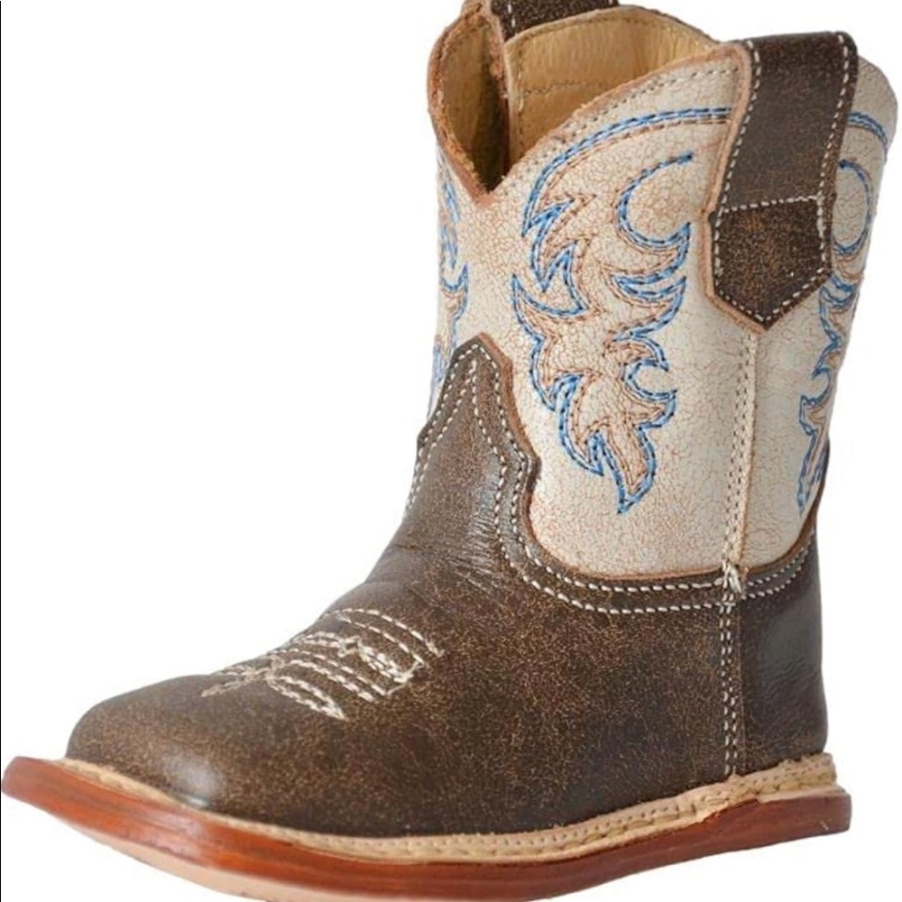Roper cowbabies parker cowboy boots size 3
